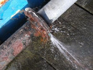 Sewage Pipe Burst Outside Inland Empire