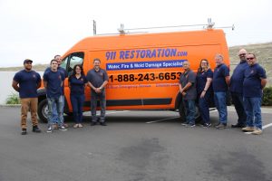 911 restoration water damage mold remediation fire damage Inland Empire